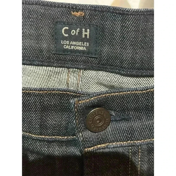 Citizens of Humanity Dark Wash Skinny  Slim Straight Jeans Size 28 Dark Blue - Picture 5 of 10
